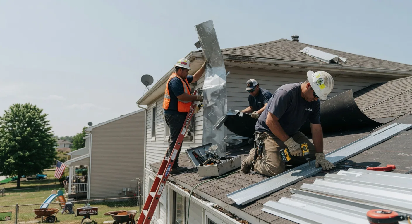Metal Roof Repair in Center City, MN